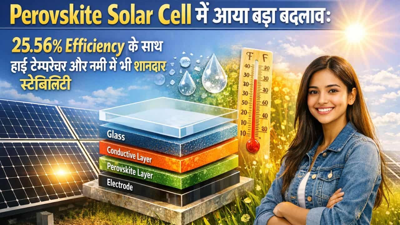 Perovskite Solar Cell Achieves 25 percent Efficiency